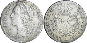 France - Louis XV (1715-1774) - ½ écu au bandeau - 1765 A (Paris)

TTB

L4L.495-Ga.314

 Ar ; 14.47 gr ; 33 mm