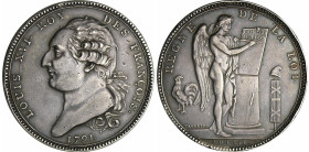 France - Constitution (1791-1792) - Essai en argent par Vasselon, Écu constitutionnel de 6 Livres 1791

SUP

Maz.84-G.53

 Ar ; 31.02 gr ; 39 mm...