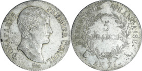 France - Bonaparte premier consul (1799-1804) - 5 Francs An XI A (Paris)

TTB+

Ga.577-F.301

 Ar ; 24.86 gr ; 37 mm