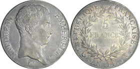 France - Napoléon 1er (1804-1814) - 5 francs An 14 A (Paris)

SUP

Ga.580-F.303

 Ar ; 27.74 gr ; 37 mm