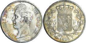 France - Charles X (1824-1830) - 5 francs 2ème type 1828 T (Nantes)

SUP

Ga.644-F.311

 Ar ; 24.90 gr ; 37 mm