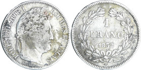 France - Louis-Philippe Ier (1830-1848) - 1 franc tête laurée 1832 H (La Rochelle)

TB

Ga.453-F.210

 Ar ; 4.83 gr ; 23 mm