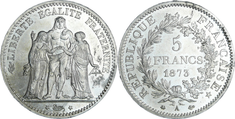 France - Troisième république (1871-1940) - 5 francs Hercule 1873 A (Paris)

S...