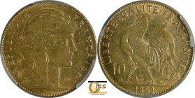 France - Troisième république (1871-1940) - 10 francs Marianne 1899 A (Paris)

PCGS AU 53

Frais de commission reduit à 10 % TTC pour ce lot.

G...