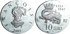 France - Série de Clovis à la république 1500 ans d'Histoire de France - Belle Épreuve 10 euro - François 1er 2013

BE

 Ar ; 22.2 gr ; 37 mm

M...