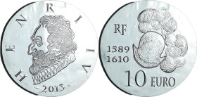 France - Série de Clovis à la république 1500 ans d'Histoire de France - Belle Épreuve 10 euro - Henri IV 2013

BE

 Ar ; 22.2 gr ; 37 mm

Monna...
