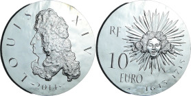 France - Série de Clovis à la république 1500 ans d'Histoire de France - Belle Épreuve 10 euro - Louis XIV 2014

BE

 Ar ; 22.2 gr ; 37 mm

Monn...