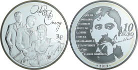France - Série grands personnages de la littèrature française - Belle Épreuve de 10 euro - Odette de Crécy 2013

BE

 Ar ; 22.2 gr ; 37 mm

Monn...