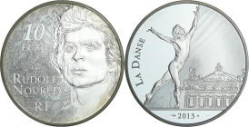 France - Personnages célébres - Belle Épreuve de 10 euro - Noureev 2013

BE

 Ar ; 22.2 gr ; 37 mm

Monnaie présentée dans son écrin avec cartou...