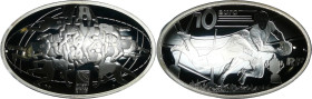 France - Belle Épreuve de 10 euro - Coupe du monde de rugby Angleterre 2015

BE

 Ar ; 14.5 gr ; 38*24 mm

Monnaie présentée dans son écrin avec...