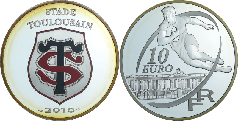 France - Belle Épreuve de 10 euro - Stade Toulousain 2010

BE

 Ar ; 22.2 gr...