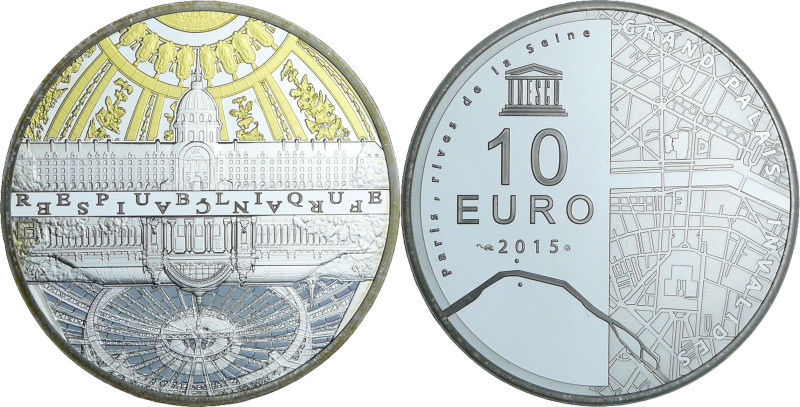 France - Lieux et monuments de France - Belle Épreuve de 10 euro - Grand Palais ...