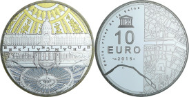 France - Lieux et monuments de France - Belle Épreuve de 10 euro - Grand Palais / Invalides 2015

BE

 Ar ; 22.2 gr ; 37 mm

Monnaie présentée d...