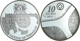 France - Lieux et monuments de France - Belle Épreuve de 10 euro - Château de Versailles 2011

BE

 Ar ; 22.2 gr ; 37 mm

Monnaie présentée dans...