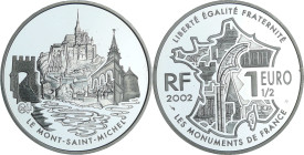 France - Lieux et monuments de France - Belle Épreuve de 1 1/2 euro - Mont Saint-Michel 2002

BE

 Ar ; 22.2 gr ; 37 mm

Monnaie présentée dans ...