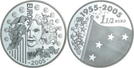 France - Série Europa - Belle Épreuve de 1 1/2 euro - Monnaie de collection de Référence 2005

BE

 Ar ; 22.2 gr ; 37 mm

Monnaie avec certifica...