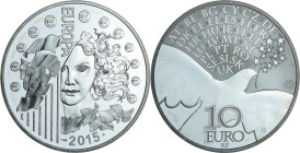 France - Série Europa - Belle Épreuve de 10 euro - Paix en Europe 2015

BE

 Ar ; 22.2 gr ; 37 mm

Monnaie avec certificat numéroté (636 / 10000...
