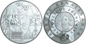 France - Série Europa Le France époque contemporaine - Belle Épreuve de 10 euro - Epoque renaissance 2019

BE

 Ar ; 22.2 gr ; 37 mm

Monnaie av...
