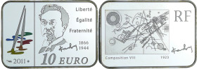 France - Série Des peintres célébres - Belle Épreuve de 10 euro - Vassily Kandensky 2011

BE

 Ar ; 15 gr ; 30*21 mm

Monnaie présentée dans son...