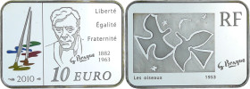 France - Série Des peintres célébres - Belle Épreuve de 10 euro - Braque 2010

BE

 Ar ; 15 gr ; 30*21 mm

Monnaie sans certificat.