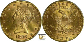 Etats-Unis - Liberty Head - 10 dollars 1893

PCGS MS 62

KM#102

 Au ; 16.72 gr ; 27 mm

PCGC #50824316
