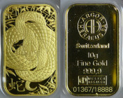 Gold 10 gr Heraus Année du Serpent 2025

Frais de commission reduit à 10 % TTC pour ce lot.

 Au ; 10 gr ; 38*19 mm

N° 01367 / 18889