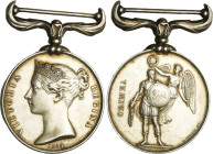Grande-Bretagne - Victtoria (1837-1901) - Médaille en argent "Guerre de Crimée" 1854

SUP

 Ar ; 36.41 gr ; 36 mm