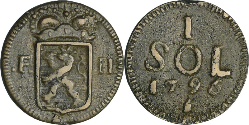 Luxembourg - Siège de Luxembourg 1794-1795 - 1 sol 1795

SUP

MO-4.14.1.2-Va...