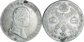 Pays-Bas autrichien - Joseph II (1780-1790) - 1/2 couronne 1789 A (Vienne)

TTB

KM#34

 Ar ; 14.54 gr ; 35 mm