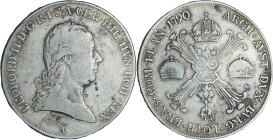 Pays-Bas autrichien - Léopold II (1790-1792) - Couronne 1790 A (Vienne)

TB

Dav.1173-KM#42

 Ar ; 29.21 gr ; 40 mm