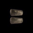 Neolithic British Polished Axehead
5th-4th millennium BC. A knapped and finely polished diorite axehead with oval section, tapered sides, rounded but...