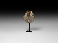 Medieval Pilgrim's Scallop Shell Purse Mount
15th-16th century AD. A substantial silvered bronze scallop-shell mount with pointillé textured bands fo...
