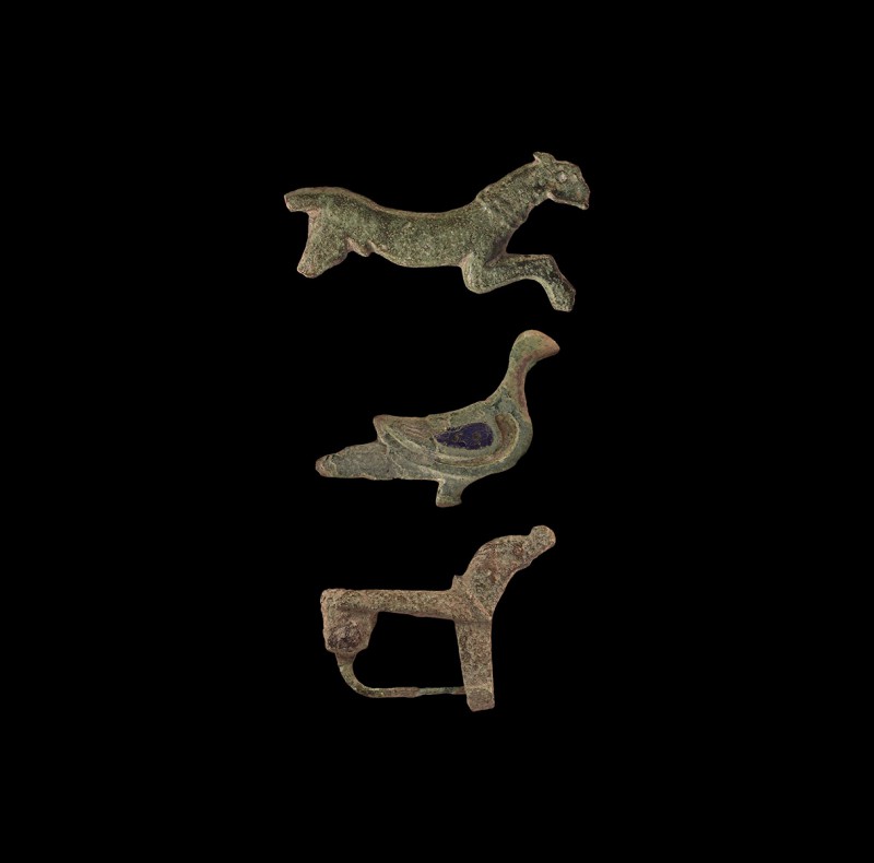 Roman Plate Brooch Collection
Mainly 2nd century AD. A mixed group of bronze pl...