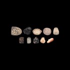 Western Asiatic Stamp Seal and Amulet Collection
3rd-1st millennium BC. A group of eight stamp seals and two amulets, including five accompanied by t...
