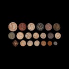 Western Asiatic Stamp Seal Collection
Mainly 3rd-2nd millennium BC. A mixed group of stone drum-shaped stamp seals, including fourteen accompanied by...