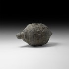 Byzantine 'Greek Fire' Fire Bomb or Hand Grenade
9th-11th century AD. A hollow ceramic vessel, intended to be filled with explosive liquid and wick, ...