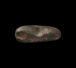Neolithic Smoothing and Grinding Stone
5th-3rd millennium BC. A substantial smoothing stone with ground sockets to the upper face from use as a morta...