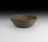 Medieval Turned Sycamore Bowl
12th-13th century AD. A finely-turned sycamore bowl showing lathe and tool marks. See Museum of London Medieval Catalog...