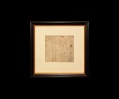 Autograph Prince Henry Frederick, Son of James I
Circa 1610 AD. The signature, on cut vellum, of Henry Frederick, Prince of Wales (1593-1612), eldest...