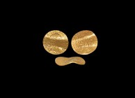 Georgian George III Gold Quarter Guinea Love Token
Dated 1762. A George III gold quarter guinea folded twice into an s-shape for use as a love token ...