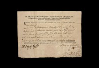 Holy Relic Ashes of Saint Stanislaus Certificate of Authenticity
Dated 1763 AD. An authenticity certificate for ashes of St Stanislaus (11th April 10...