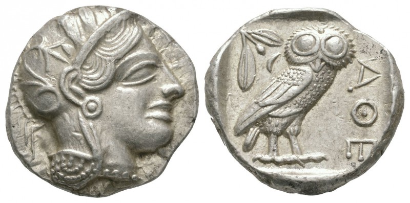 Ancient Greek Coins - Athens - Owl Tetradrachm
479-404 BC. Obv: helmeted head o...