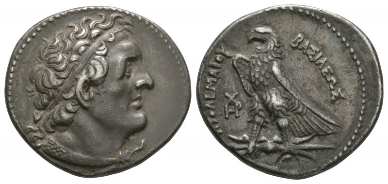 Ancient Greek Coins - Egypt - Ptolomy I - Eagle Tetradrachm
305-283 BC. Alexand...