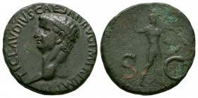 Ancient Roman Imperial Coins - Claudius - Minerva As
42 AD. Rome mint. Obv: TI CLAVDIVS CAESAR AVG P M TR P IMP P P legend with laureate bust left. R...