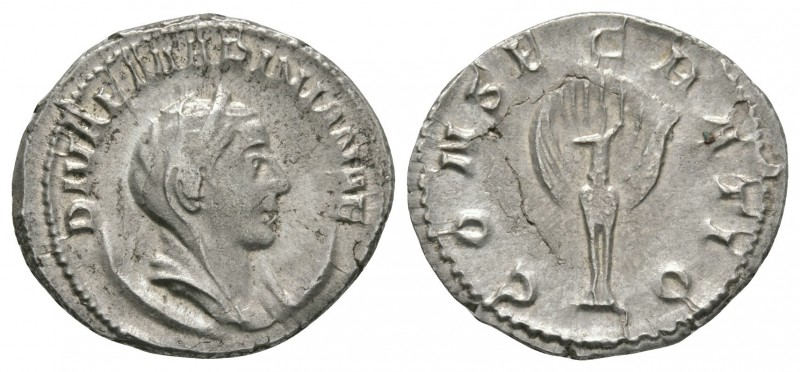 Ancient Roman Imperial Coins - Mariniana (under Valerian) - Phoenix Antoninianus...