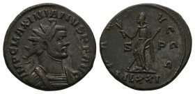 Ancient Roman Imperial Coins - Maximian (under Carausius) - London - Pax Antoninianus
292-293 AD. London mint. Obv: IMP C MAXIMIANVS P F AVG legend w...