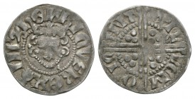 English Medieval Coins - Henry III - Canterbury / Willem - Class 5d3 Long Cross Penny
Circa 1256 AD. Class 5d3. Obv: facing bust with sceptre and HEN...