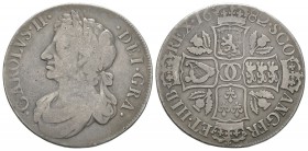 World Coins - Scotland - Charles II - 1682 - Dollar
Dated 1682 AD. Second coinage. Obv: profile bust with CAROLVS II DEI GRATIA legend. Rev: crucifor...