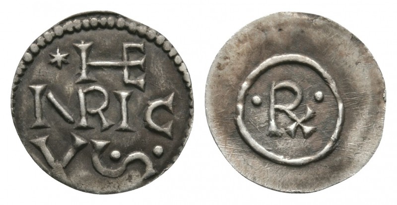 World Coins - Hungary - Emerich (Imre) - Inscription Denar
1196-1204 AD. Obv: ....