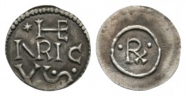 World Coins - Hungary - Emerich (Imre) - Inscription Denar
1196-1204 AD. Obv: .HE / NRIC / VS in three lines with HE and NR ligated and S sideways. R...